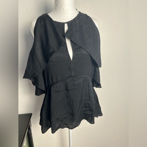 THEORY Elegant Black Women's Top size S - Picture 2 of 8